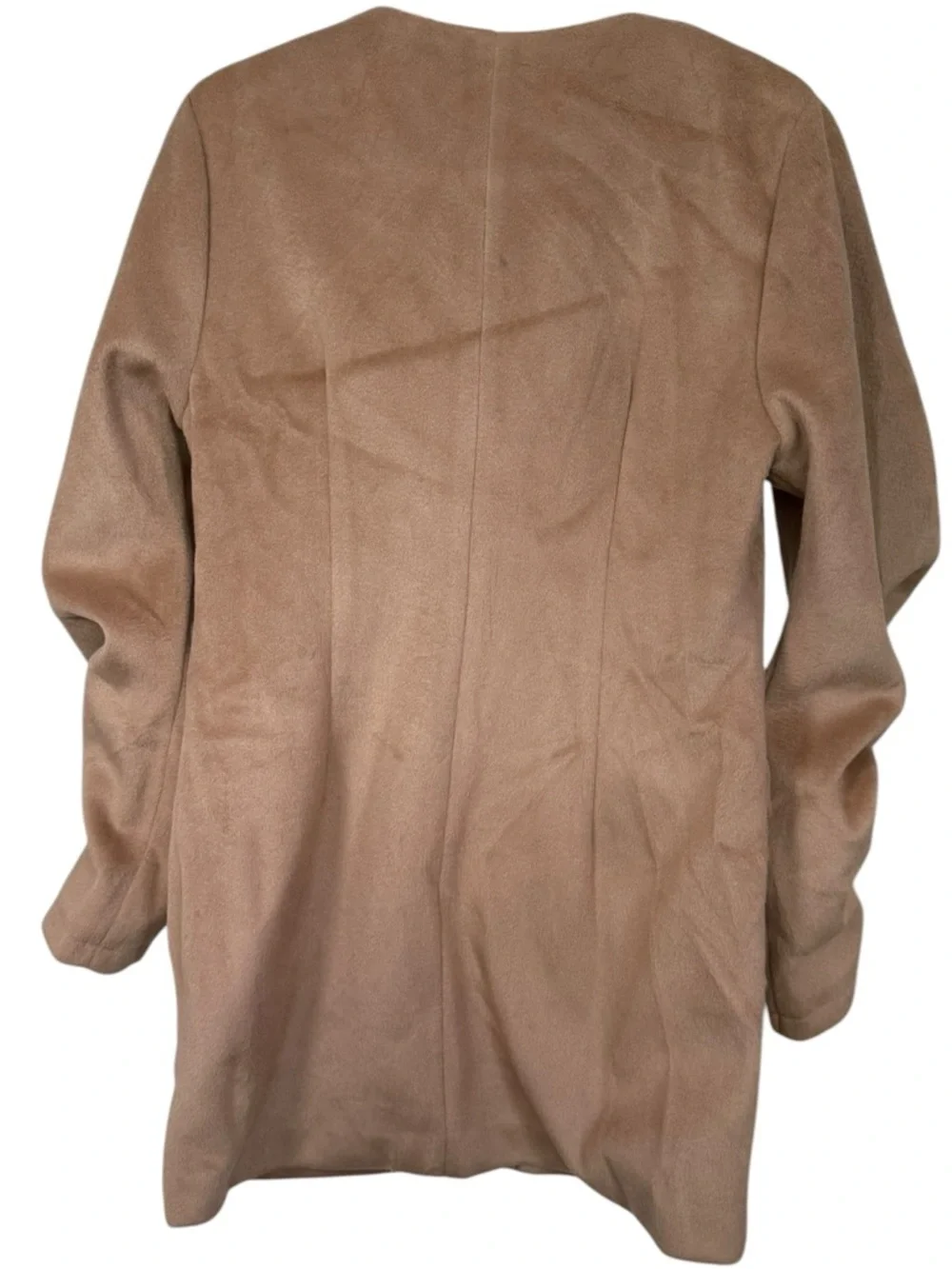 Commense Puff Sleeve Tailored Cotton-Blend Mini Dress - Picture 10 of 12